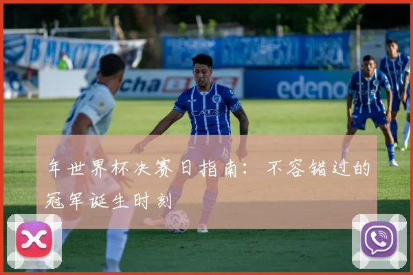 年世界杯决赛日指南：不容错过的冠军诞生时刻