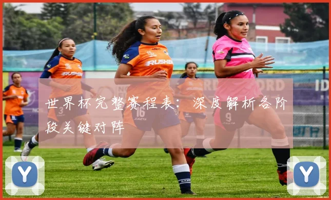 世界杯完整赛程表：深度解析各阶段关键对阵
